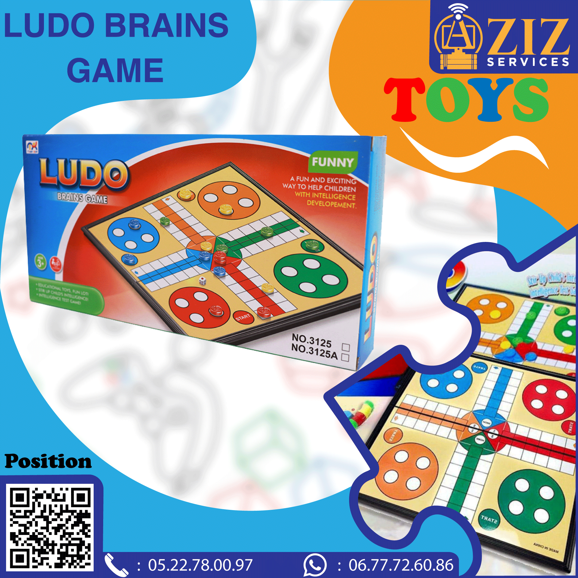 LUDO BRAINS GAME